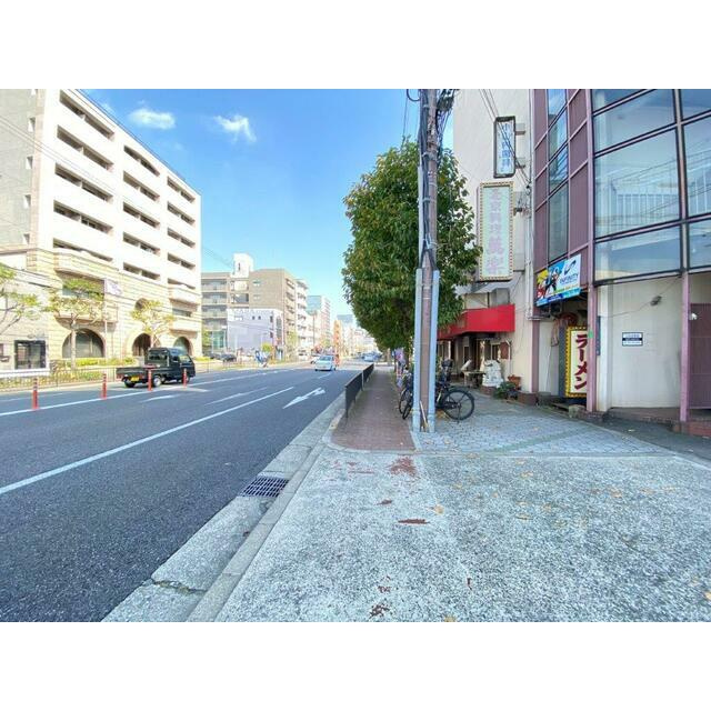 大阪市東住吉区東田辺２丁目の店舗事務所の周辺