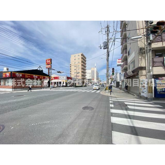 大阪市東淀川区菅原４丁目の倉庫の周辺
