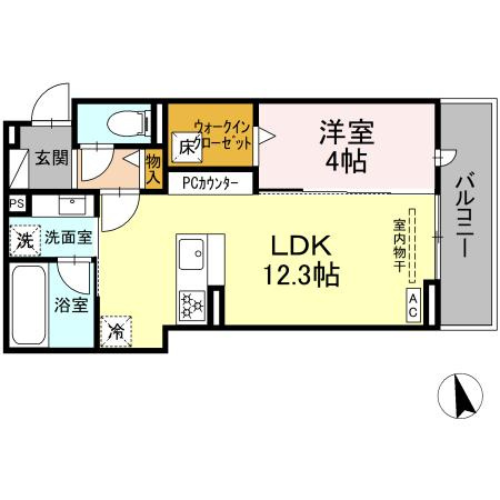 D-avance戸崎元町の間取り