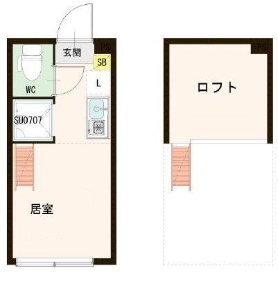 マルシエール西早稲田の間取り|間取りです。