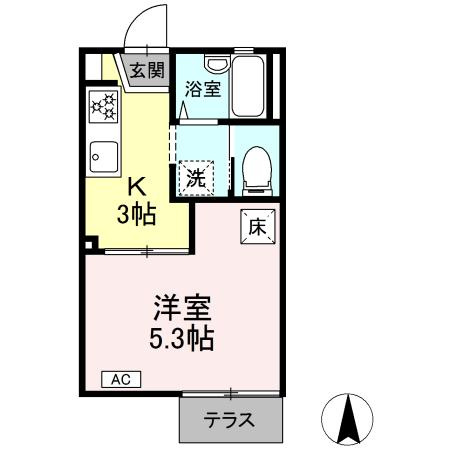 サンクレストせどの間取り