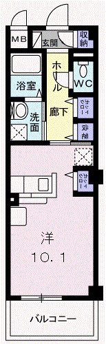 【間取り】 | サニーキャンプ東雲Ⅰ