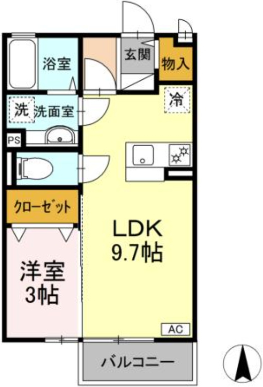サンクレア1の間取り