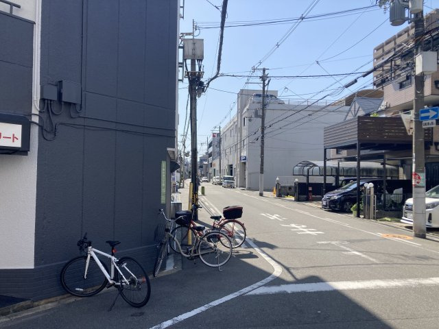 大阪市城東区東中浜６丁目の店舗事務所の周辺