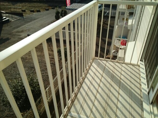 陽当たり良好なバルコニーです