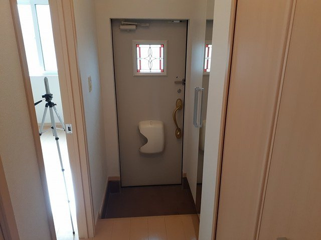シンプルで使いやすい玄関です