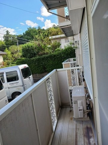 陽当たり良好なバルコニーです