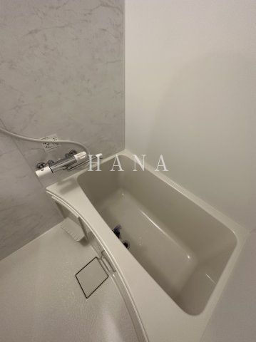 LANDS梅島の浴室