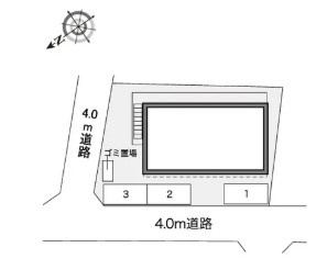 レオパレスエスベランサの区画図