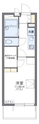 代表的な間取のため実際の間取とは異なる場合があります