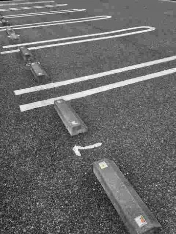 駐車場に車を止められます