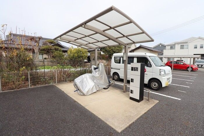 ボヌールＣのその他共用部分|駐輪場です