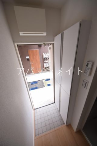 【玄関】 | 戸塚区上矢部アパートメントB棟 | 落ち着いた玄関です