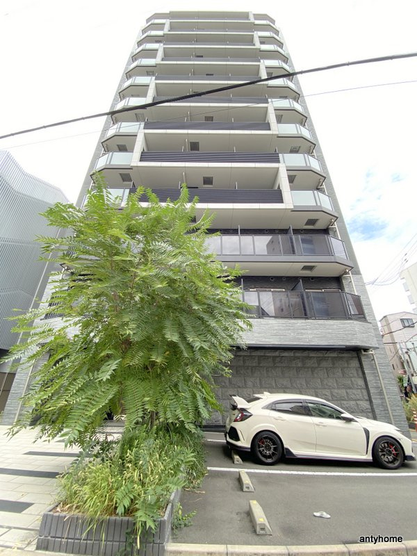 プレサンス大阪ゲートシティ 仲介手数料無料の外観