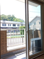陽当たり良好なバルコニーです