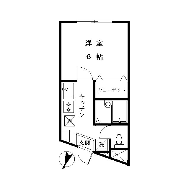 アルデーア下北沢の間取り