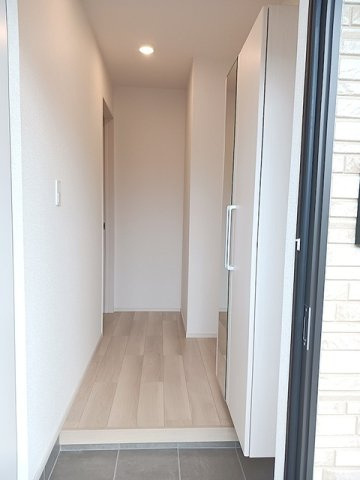 ゆったりとした玄関です