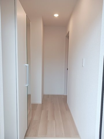 シンプルで使いやすい玄関です