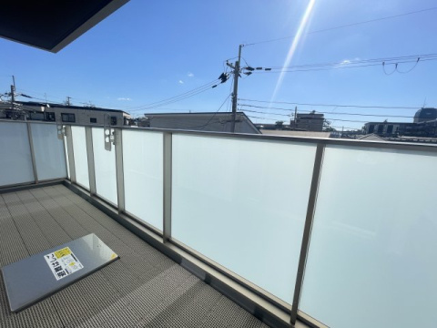 ビアンネートル西宮のバルコニー