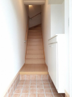 シンプルで使いやすい玄関です