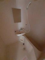 コンパクトで使いやすいお風呂です