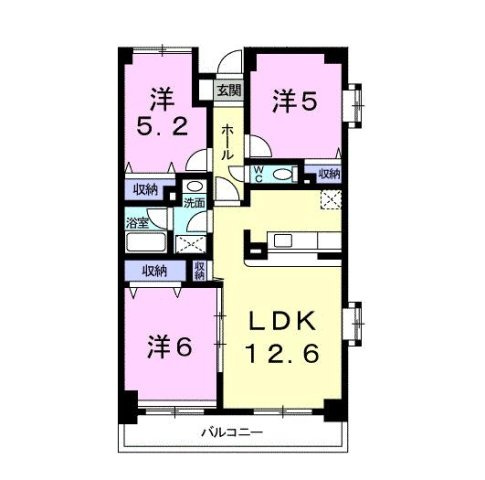 【間取り】 | グランディア弐番館