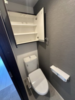 コンパクトで使いやすいトイレです