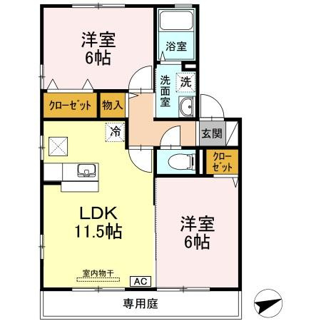 エーデルハイムの間取り