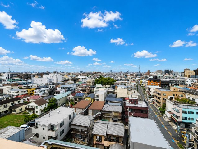 アルシオン小岩の展望|見晴らしの良い9階から、季節の移ろいを家族みんなで楽しめます。