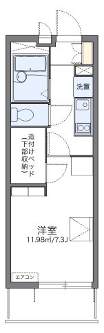 代表的な間取のため実際の間取とは異なる場合があります