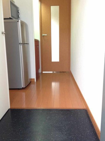 落ち着いた玄関です