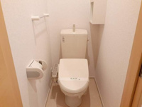 シンプルで使いやすいトイレです