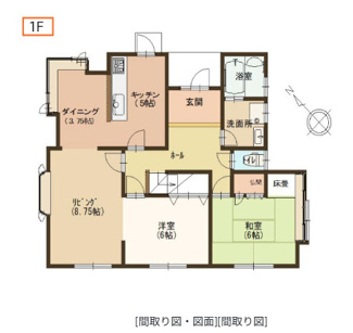 【間取り】 | 福岡県筑紫野市光が丘４丁目