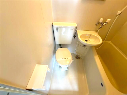 我孫子市我孫子１丁目のアパートの浴室|※別部屋参考写真