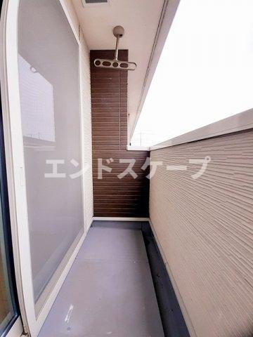 メゾンシュクレⅡのバルコニー|高崎、前橋のお部屋探しはエンドスケープまで！お客様の理想お聞かせ下さい♪