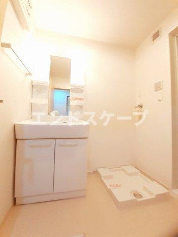 メゾンシュクレⅡの洗面所|高崎、前橋のお部屋探しはエンドスケープまで！お客様の理想お聞かせ下さい♪