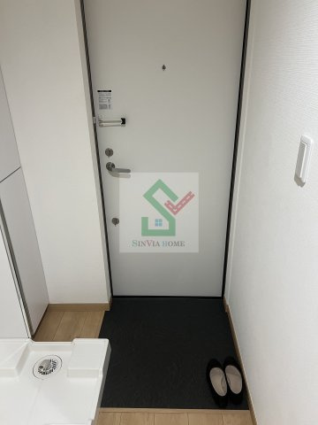 アンビション西所沢の玄関