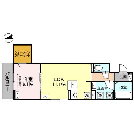【間取り】 | D-ROOM平野本町