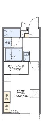 【間取り】 | レオパレス花