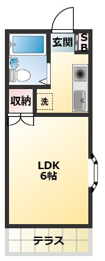 第8ミズサワビルの間取り