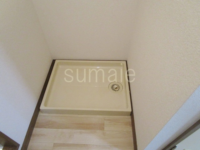 TKハイツの設備|洗濯機置き場です