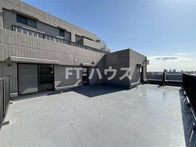 シャリエ習志野東のバルコニー