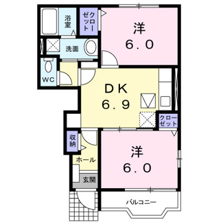 【間取り】 | トロイメライＡ