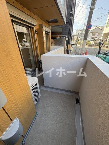 Live Casa千鳥町のバルコニー