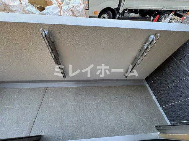 Live Casa千鳥町のバルコニー