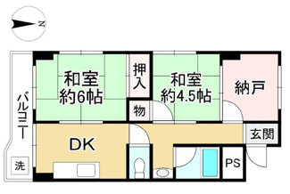 【間取り】 | メゾン近江富士
