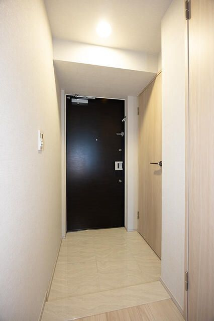 スカイグランデ津田沼の玄関