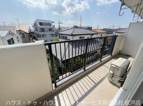 グランドール高橋のバルコニー