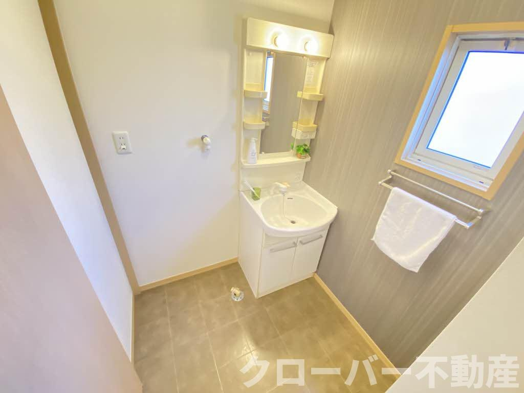 ハピネス A棟の洗面所