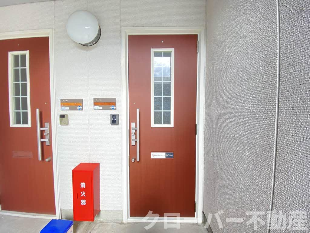 ハピネス A棟のロビー